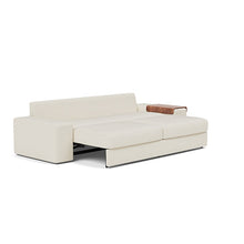 Load image into Gallery viewer, Vilander Sleeper Sofa with Wide Arms in 531 Boucle Off White - bed 3 4