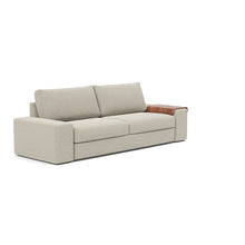 Load image into Gallery viewer, Vilander Sleeper Sofa with Wide Arms in 539 Boucle Beige - sofa 3 4