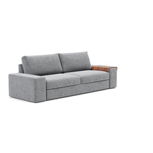 Load image into Gallery viewer, Vilander Sleeper Sofa with Wide Arms in 565 Twist Granite - sofa 3 4