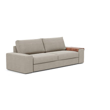 Load image into Gallery viewer, Vilander Sleeper Sofa with Wide Arms in 579 Kenya Gravel - sofa 3 4