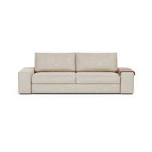 Load image into Gallery viewer, Vilander Sleeper Sofa with Wide Arms in 586 Phobos Latte - sofa front