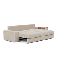 Load image into Gallery viewer, Vilander Sleeper Sofa with Wide Arms in 586 Phobos Latte - bed 3 4