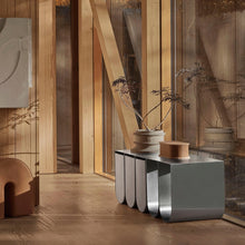 Load image into Gallery viewer, Kristina Dam Studio Curved Bench - Stainless Steel