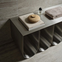 Load image into Gallery viewer, Kristina Dam Studio Curved Bench - Stainless Steel