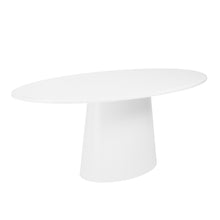 Load image into Gallery viewer, Deo Oval Laquered Dining Table - 78&quot;