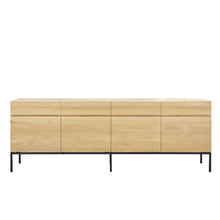 Load image into Gallery viewer, Oak Ligna Sideboard - 87&quot; - Hausful