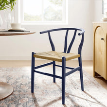 Load image into Gallery viewer, Wishbone Chair - Seaside Blue