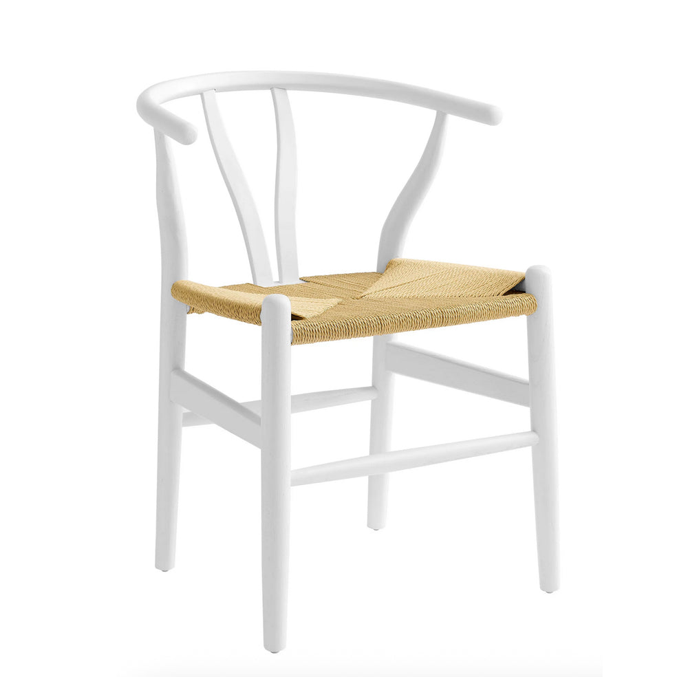 Wishbone Chair - White - Hausful