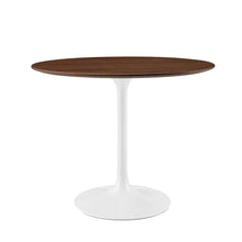 Load image into Gallery viewer, Round Tulip Dining Table - Walnut - Hausful