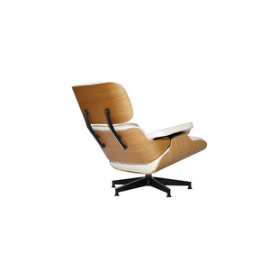 Miller Lounge Chair and Ottoman - Oak - Hausful