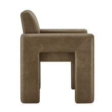 Load image into Gallery viewer, Wyatt Dining Armchair - Vegan Leather - Hausful
