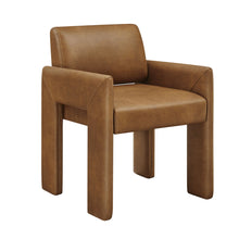 Load image into Gallery viewer, Wyatt Dining Armchair - Vegan Leather - Hausful
