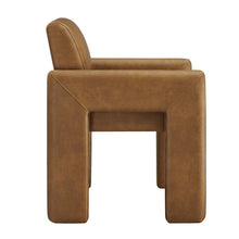 Load image into Gallery viewer, Wyatt Dining Armchair - Vegan Leather - Hausful