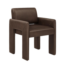 Load image into Gallery viewer, Wyatt Dining Armchair - Vegan Leather - Hausful