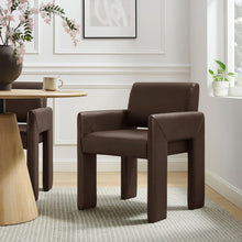 Load image into Gallery viewer, Wyatt Dining Armchair - Vegan Leather - Hausful