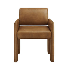 Load image into Gallery viewer, Wyatt Dining Armchair - Vegan Leather - Hausful