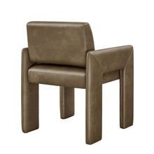 Load image into Gallery viewer, Wyatt Dining Armchair - Vegan Leather - Hausful