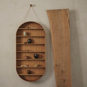 Oval Dorm Wall Shelf - Hausful