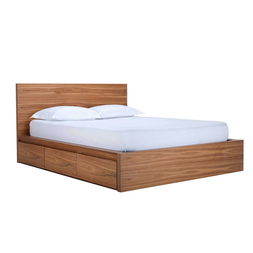 Boom Storage Bed with Wall Panels - Hausful