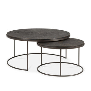 Nesting Coffee Tables - Slice Umber - Hausful