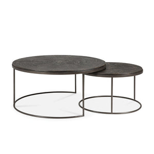 Nesting Coffee Tables - Slice Umber - Hausful