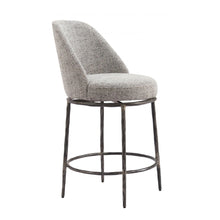 Load image into Gallery viewer, Norm Swivel Bar Stool - Grey - Hausful