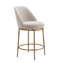 Load image into Gallery viewer, Norm Swivel Counter Stool - Beige - Hausful