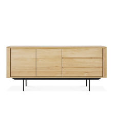 Load image into Gallery viewer, Oak Shadow Sideboard with Legs - 71&quot; - Hausful