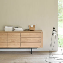 Load image into Gallery viewer, Oak Shadow Sideboard with Legs - 88&quot; - Hausful