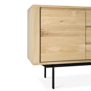 Oak Shadow Sideboard with Legs - 71" - Hausful