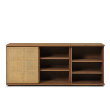 Load image into Gallery viewer, Plank Cane Office Sideboard - 71&quot;