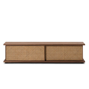 Plank Cane Low Media Unit - 65”