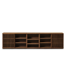 Load image into Gallery viewer, Plank Slatted Office Sideboard - 117.5&quot;