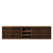 Load image into Gallery viewer, Plank Slatted Office Sideboard - 117.5&quot;