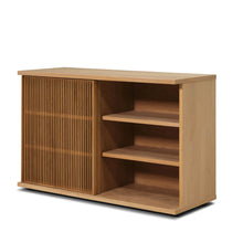 Load image into Gallery viewer, Plank Slatted Office Sideboard - 46&quot;