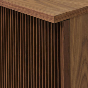 Plank Slatted Office Sideboard - 71"