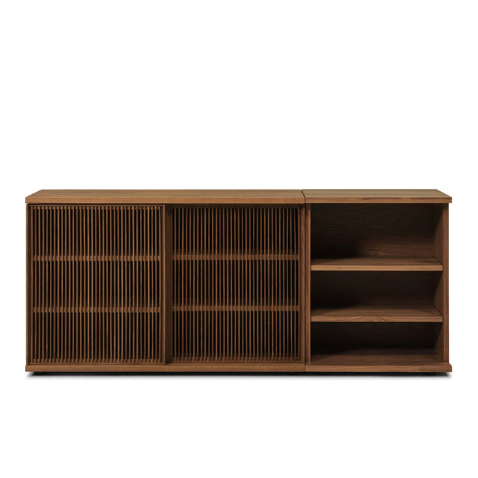 Plank Slatted Office Sideboard - 71