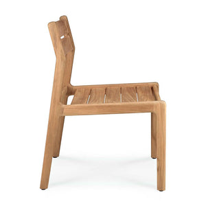 Jack Teak Outdoor Dining Chair No Armrest