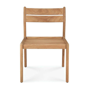 Jack Teak Outdoor Dining Chair No Armrest