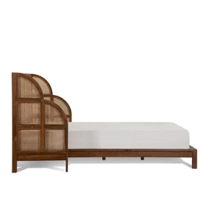 Nest Recycled Teak Cane Bed