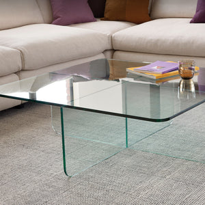 Verre Square Coffee Table - 38" - Hausful