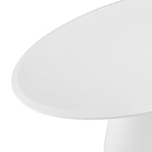 Load image into Gallery viewer, Deo Oval White Dining Table - 78"