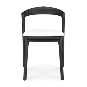 Bok Black Teak Outdoor Dining Chair - Hausful