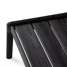Load image into Gallery viewer, Black Teak Jack Outdoor Side Table - Hausful