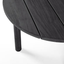 Load image into Gallery viewer, Black Teak Quatro Outdoor Coffee Table - Hausful