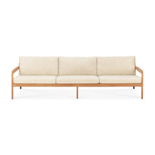 Load image into Gallery viewer, Teak Jack Outdoor Sofa - 3 seater - Hausful