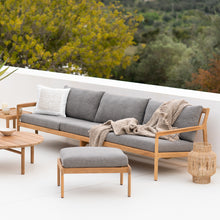 Load image into Gallery viewer, Teak Jack Outdoor Sofa - 3 seater - Hausful