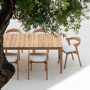 Bok Teak Outdoor Dining Chair - Hausful
