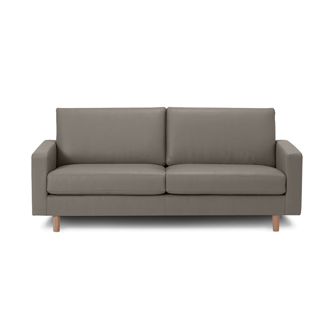 Oskar Apartment Sofa – Leather - Hausful