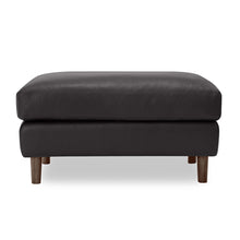 Load image into Gallery viewer, Oskar Storage Ottoman - Leather - Hausful